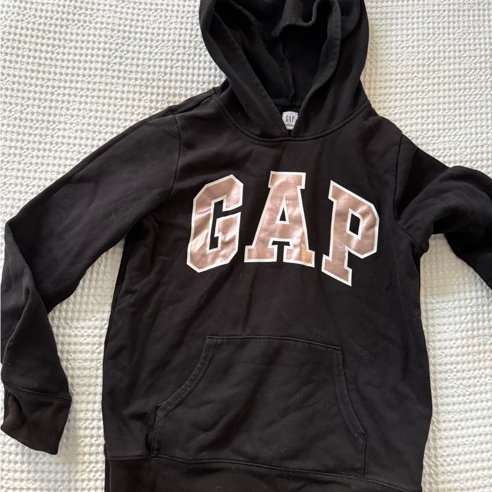 GAP Kids Black Hoodie with Logo and matching sweatpants